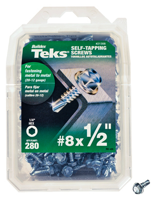 280PK #8x1/2" Hex Screw