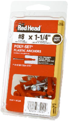 20PK 1-1/4" Plas Anchor