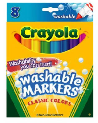 58-7808 8 COUNT,WASHABLE MARKER