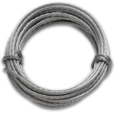 9' SS 75LB Picture Hanging Wire