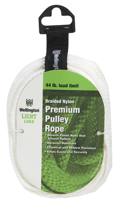 3/16"x50' WHT Nyl Rope