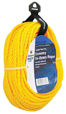 1/4"x100' YEL Poly Rope