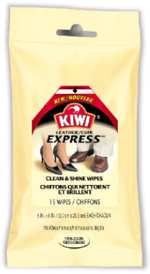 15CT Kiwi LTHR Wipes