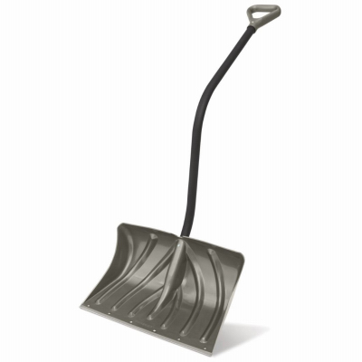 20" Gray Ergonomic Shovel Pusher