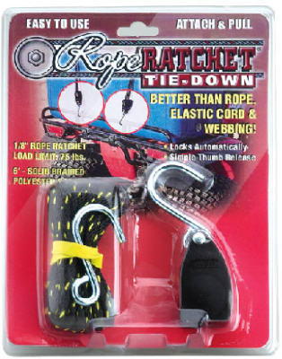 1/8"Ratch Tie Down/Hook