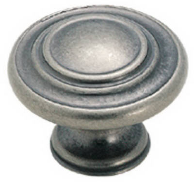 1-3/8" WI 3-Ring Knob