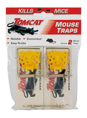 Tomcat 2PK Wood Mouse Trap
