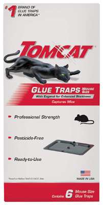 6pk Mouse Glue Trap TomCat