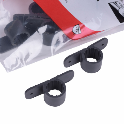 6pk 1/2" Poly Pipe Hanger Clamp