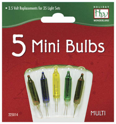 HW 5PK Multi Repl Bulb