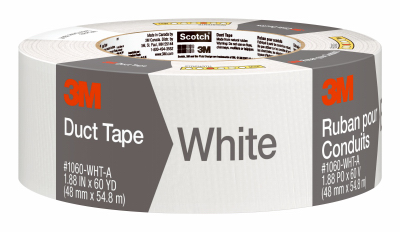 2x60 Yd White Duct Tape
