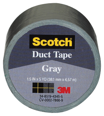 1.5x5YD GRY Duct Tape