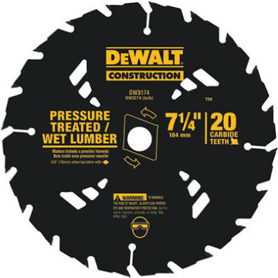 7-1/4" 20T Saw Blade