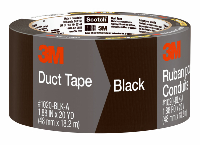 Duct Tape, Black, 1.88" x 20 yd.