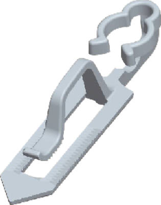 25CT ClayTile Roof Clip