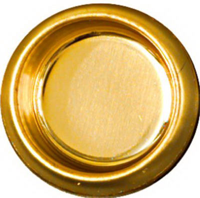 6Pk 3/4" Brass Cup Pull