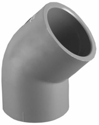 1/2" SCH 80 45 Degree Elbow SxS