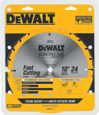 10" 24T Table Saw Blade