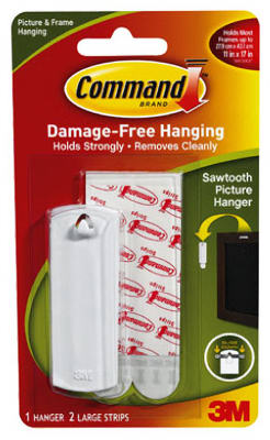 Command Saw Tooth Picture Hanger