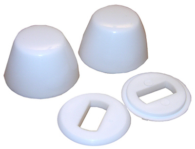 WHT RND Toil Bolt Cap