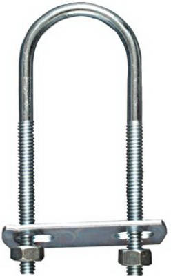 5/16x1-3/8"x2-1/2 Zinc U-Bolt