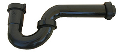 1 1/2" BLK Plas P Trap