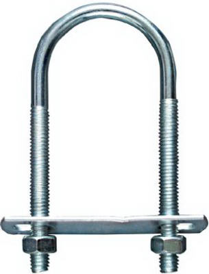 5/16x1-3/4"x4-1/4" Zinc U-Bolt