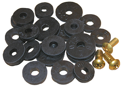 23pk Flat Faucet Washer Pack