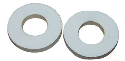 2PK WHT ToilSeat Washer