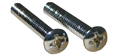 2PK CHR FacePlate Screw