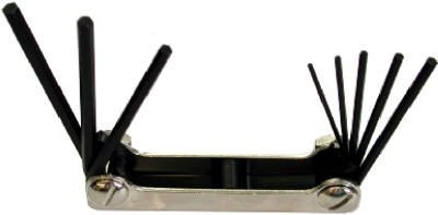 9IN1 FOLDUP HEX KEY SET