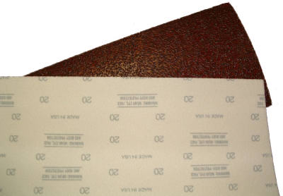 20G VELCRO Sandpaper