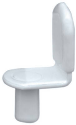 8PK WHT Shelf Support