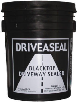 Gardner 0595-GA Driveaseal Blacktop Driveway Sealer, Liquid, Black, Mild
