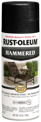 Black Hammered Rustoleum Spray
