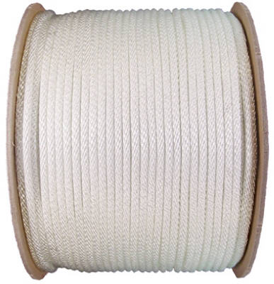 3/16"x1000 WHT Nyl Cord