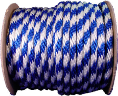 5/8" Blue Poly Derby Rope Per Ft