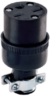 15A250V BLK Connector