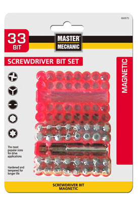 MM 33PC Screw Bit Set