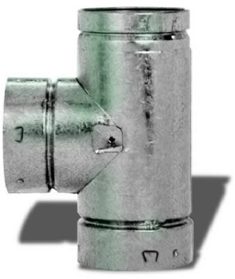 4" Gas Vent Tee