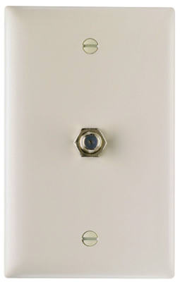 ALM 1G Coax Wall Plate