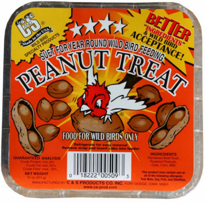 C&S Suet Peanut Treat 11oz