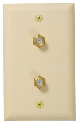 ALM DPLX Coax WallPlate