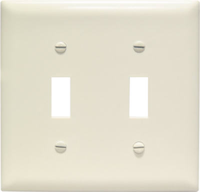 ALM 2G 2TOG Wall Plate