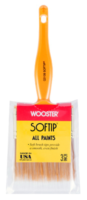 3" Softip-Nylon/Polyester Brush