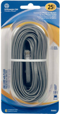 25' GRY Line Cord