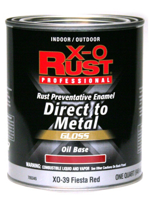 XO Qt Fiesta Red Oil Base OXRust