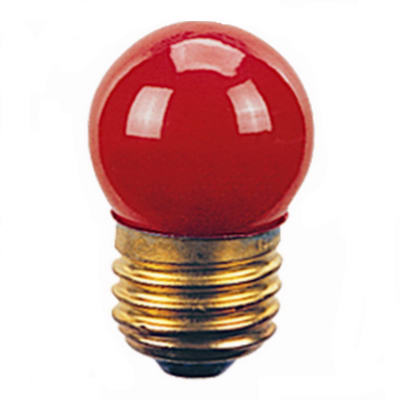 WP 7-1/2W S11 Red Bulb