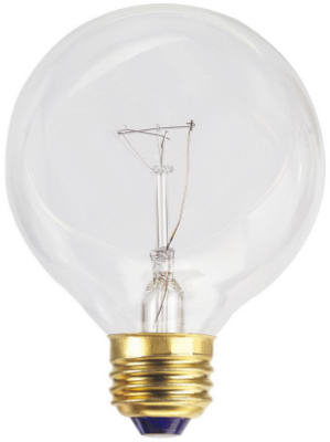 WP 25W CLR G25 Bulb