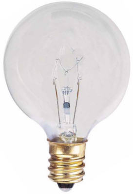 WP2PK 60W CLR GlobeBulb